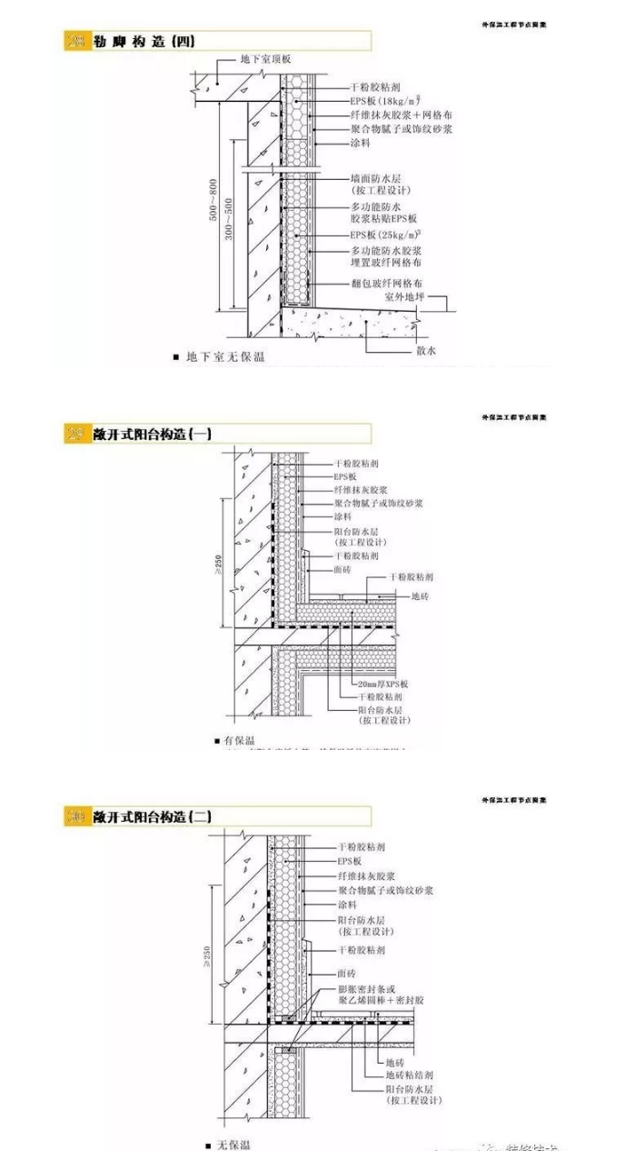 外墻保溫節(jié)點(diǎn)做法圖集_10